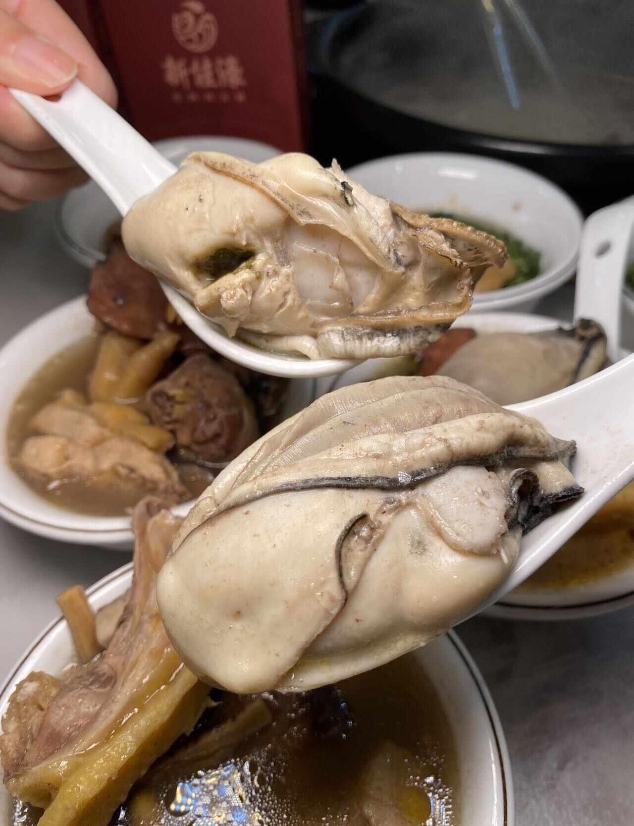 五一来广州，我的胃已经准备好“加班”了！
这家生蚝鸡煲，
鲜得我当场想给鸡和生蚝