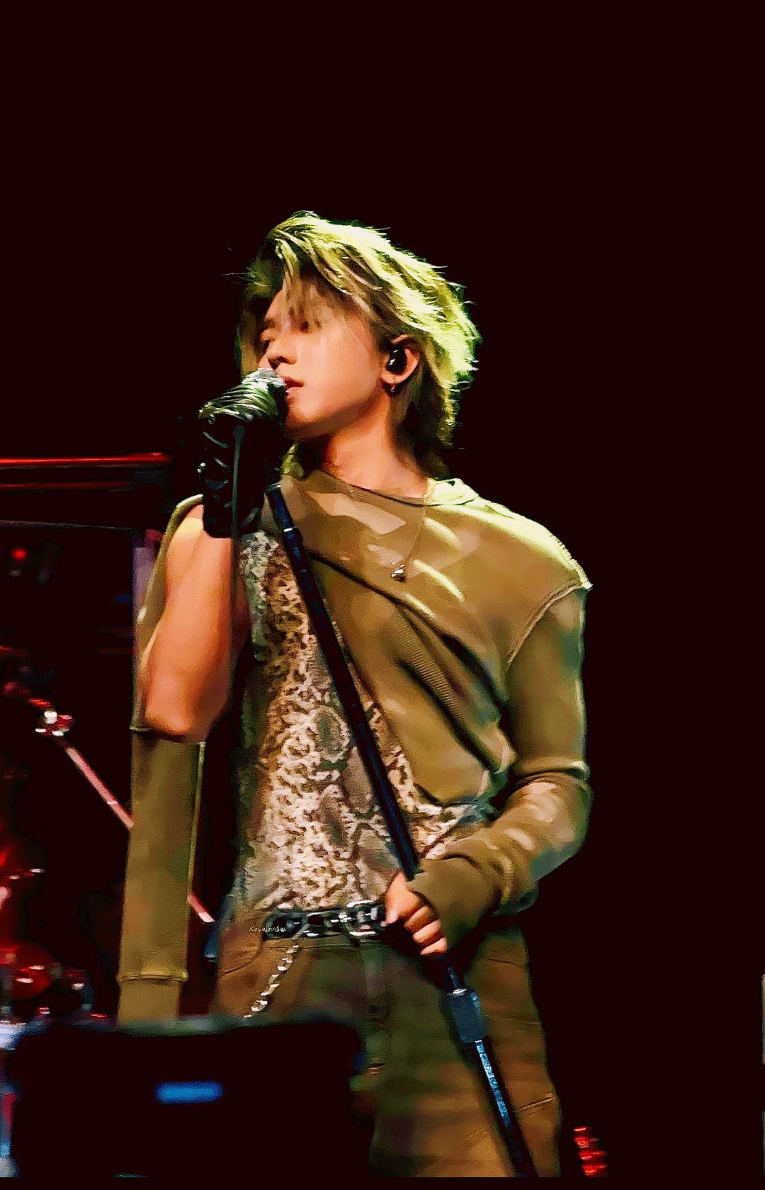 蔡徐坤全球巡演纽约站——蔡徐坤你个大蟒蛇。