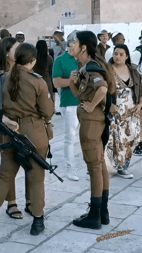 以色列为啥征用这么多女兵，男性不够用了吗？以色列照这样干下去，早晚亡国！
（视频