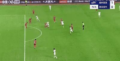 兰克尔泽空门不进，如果冯伯元在，这球必进。如果海牛因为这个球降级，肠子都悔青了。