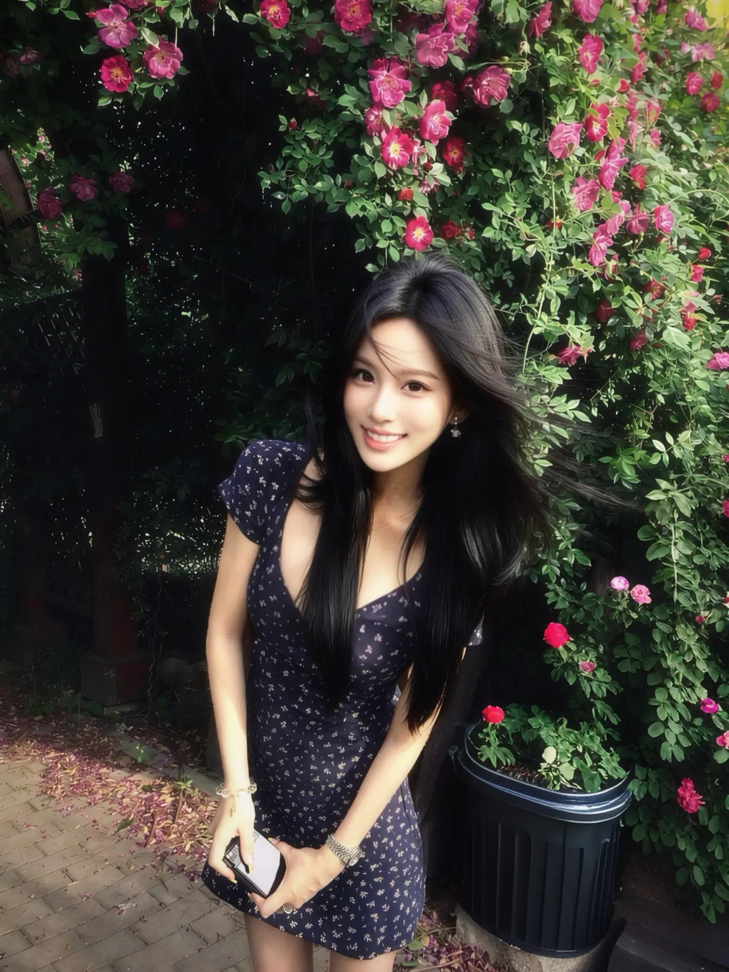 就算你有一道墙 我的爱会攀上窗台盛放