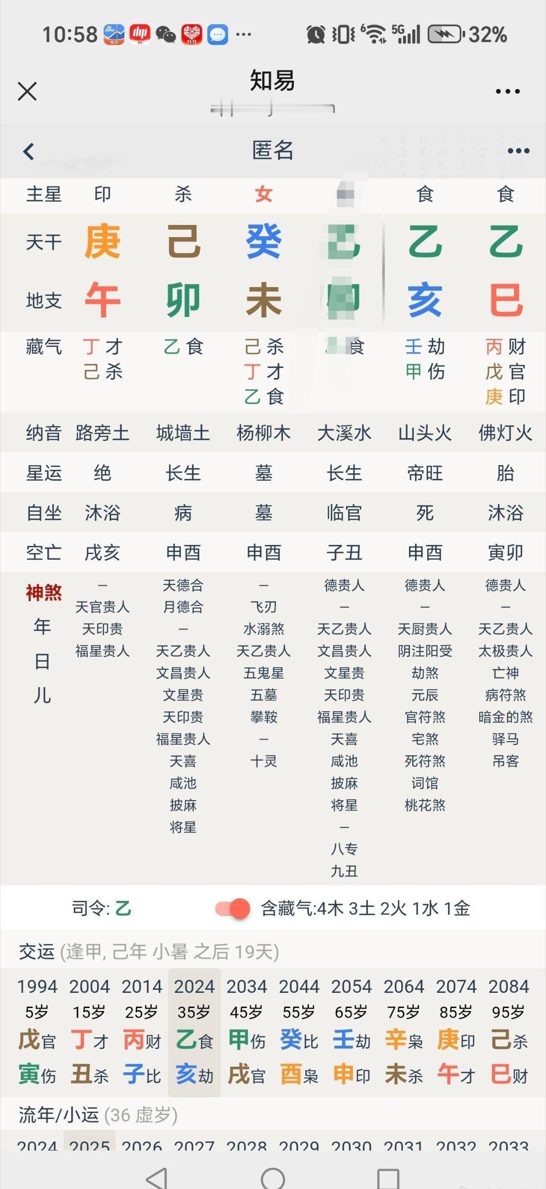 @徐冬冬 要慎嫁@尹子維Terence
尹子维克妻，所以要慎重出嫁。
七年内，徐
