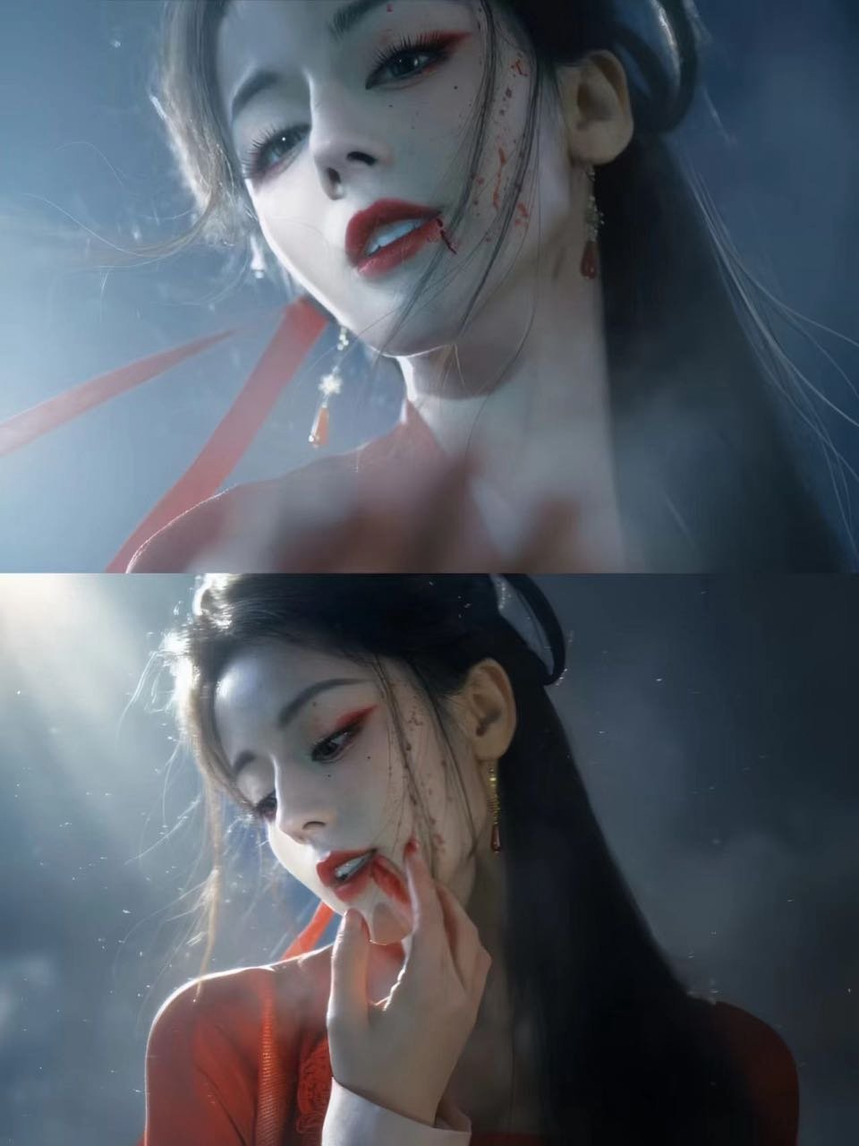 迪丽热巴剧中初遇陈飞宇想让他死《白日提灯》这段初遇真的把张力拉满了！迪丽热巴饰演