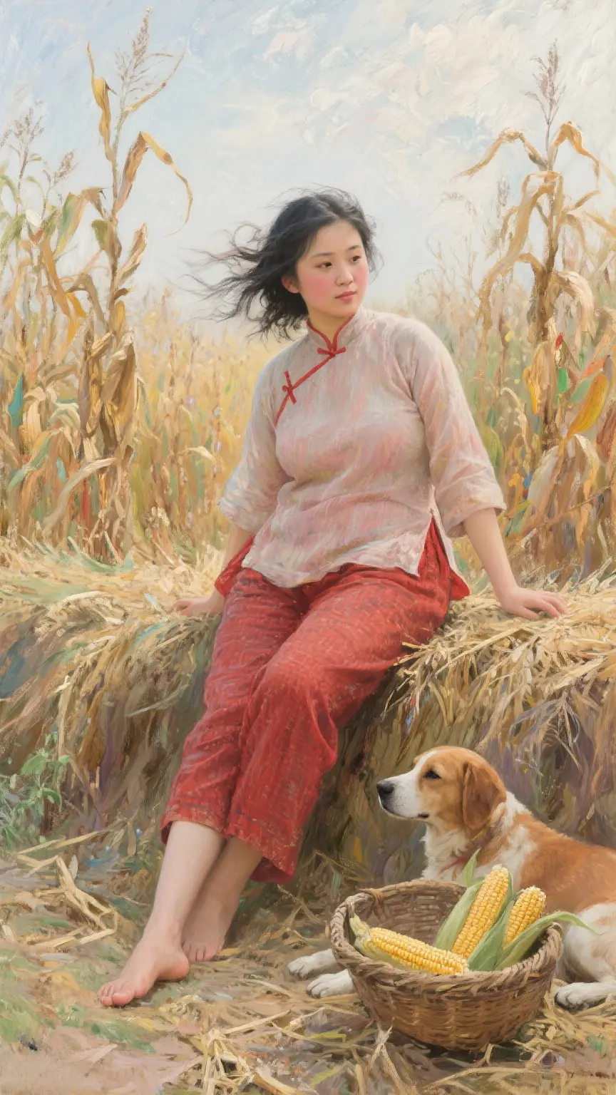 每日分享 走进画中人