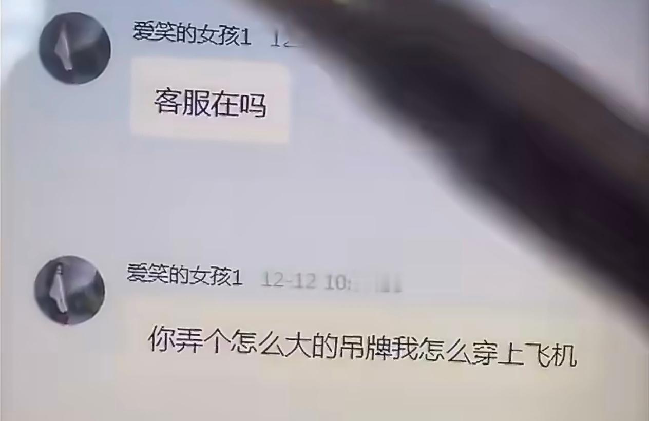 你弄个这么大的吊牌我怎么穿上飞机这个世界还是变成了我无法理解的样子！不是，凭什么