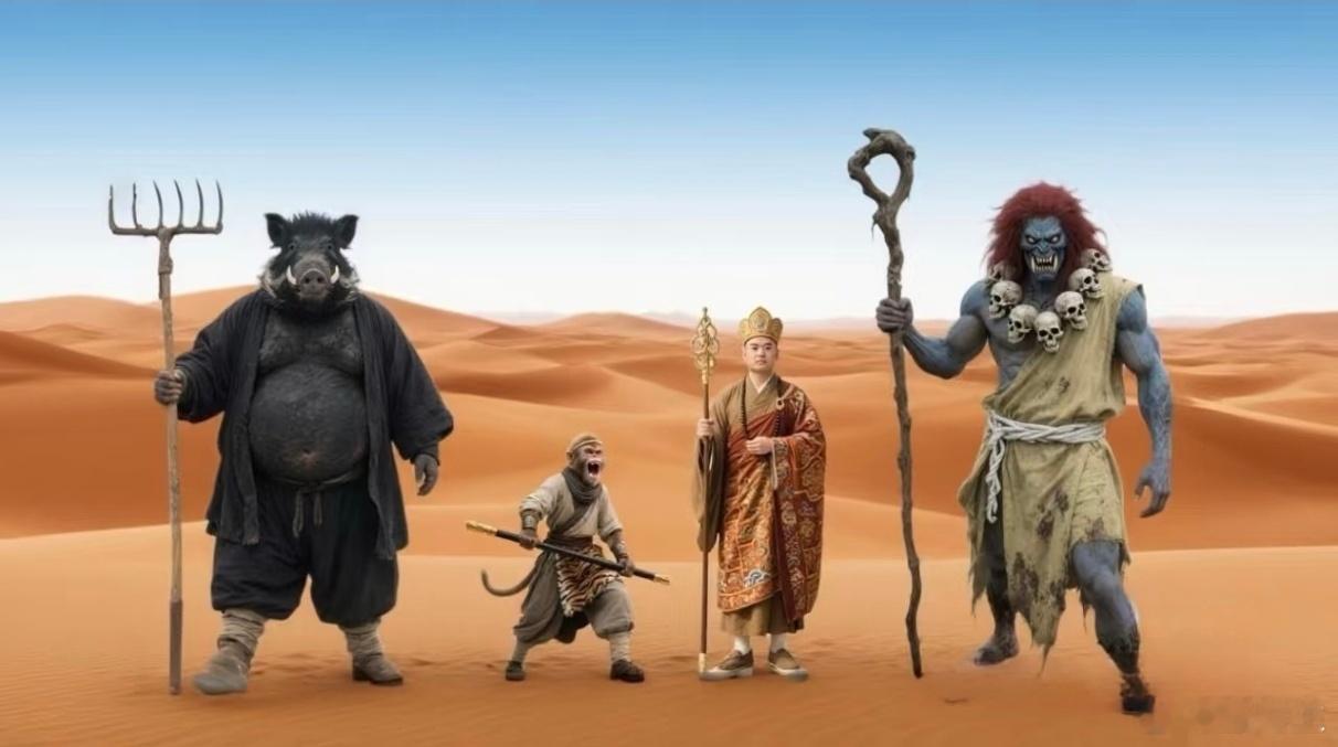 西游记原著师徒四人身高比例 ​​​