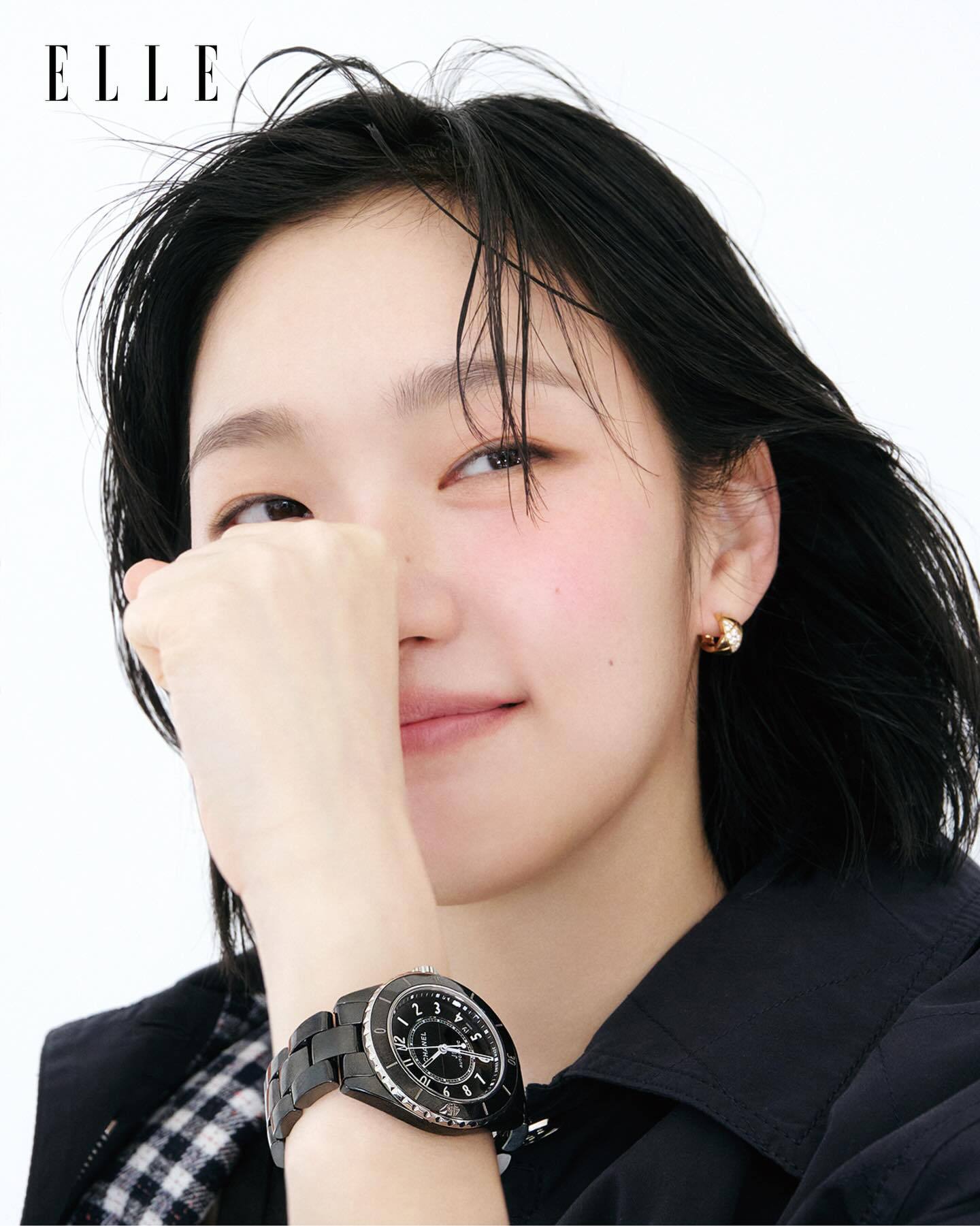 金高银 x CHANEL x ELLE Hong Kong 韩版三月刊这组赏心悦