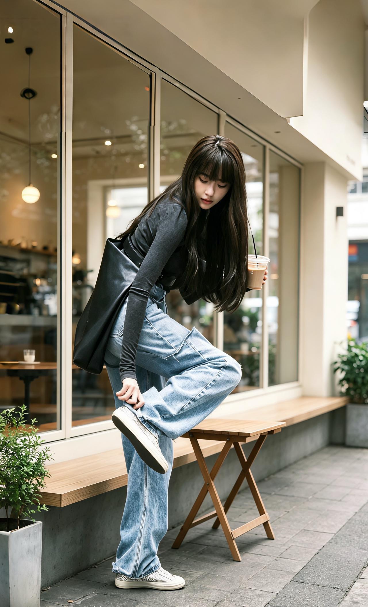 松弛感穿搭氛围感