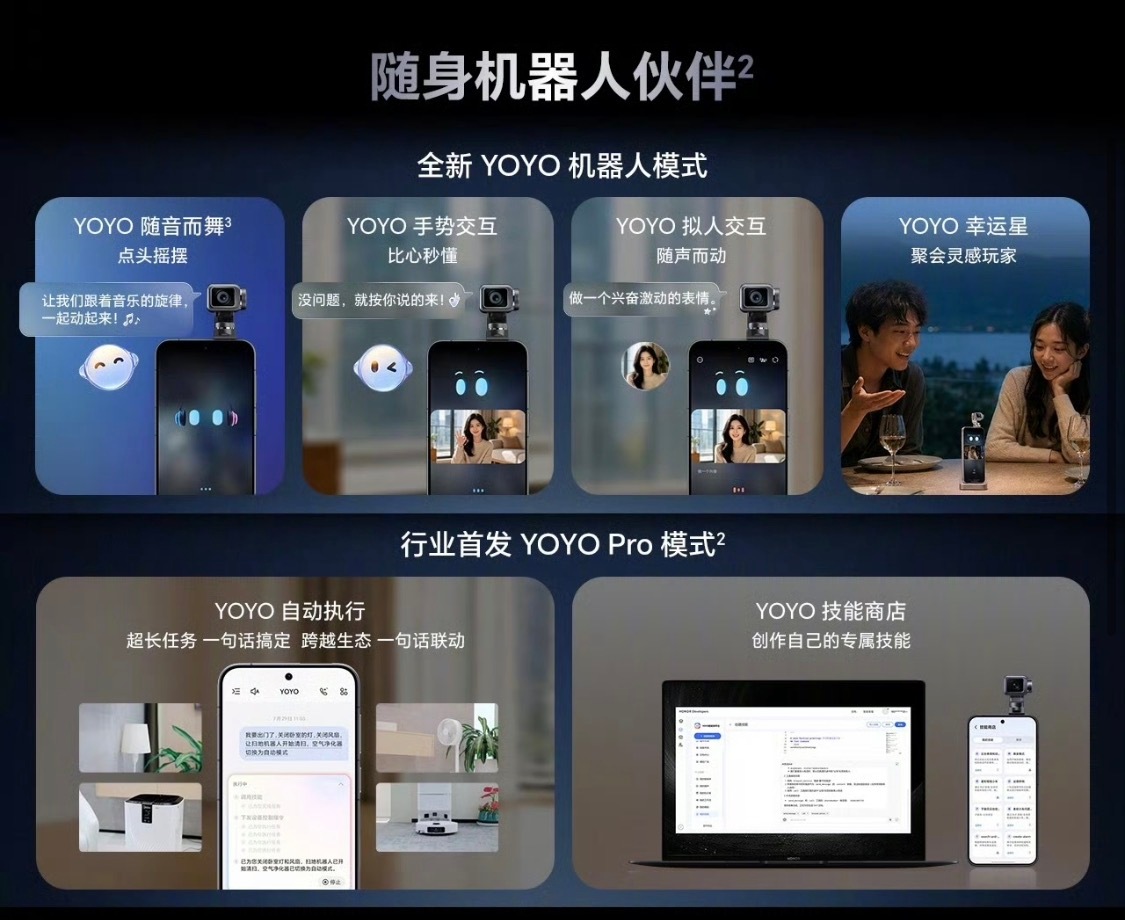 手机这样才有点意思，荣耀Robot Phone正式发布，首创四自由度钛合金灵巧云