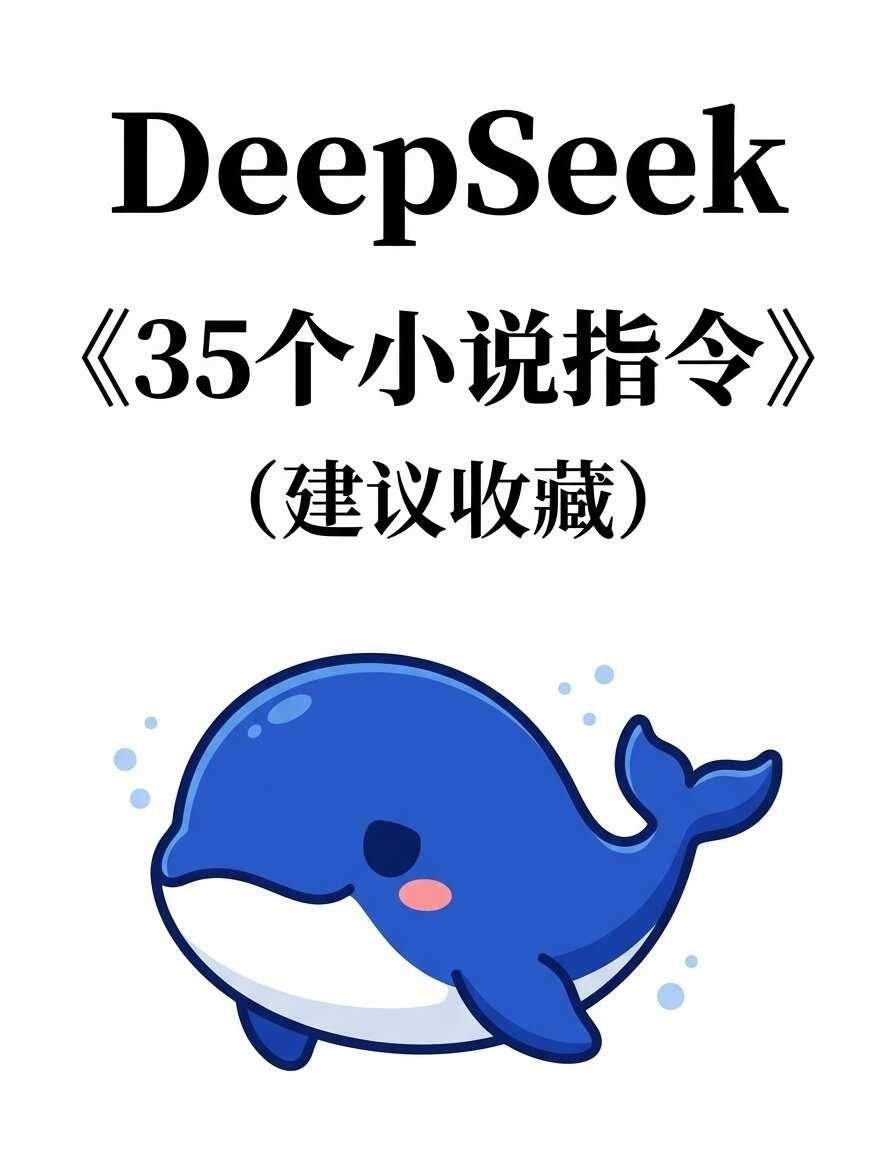 DeepSeek写小说，喂饭级指令！
deepseek 写网文 写作 写小说 小