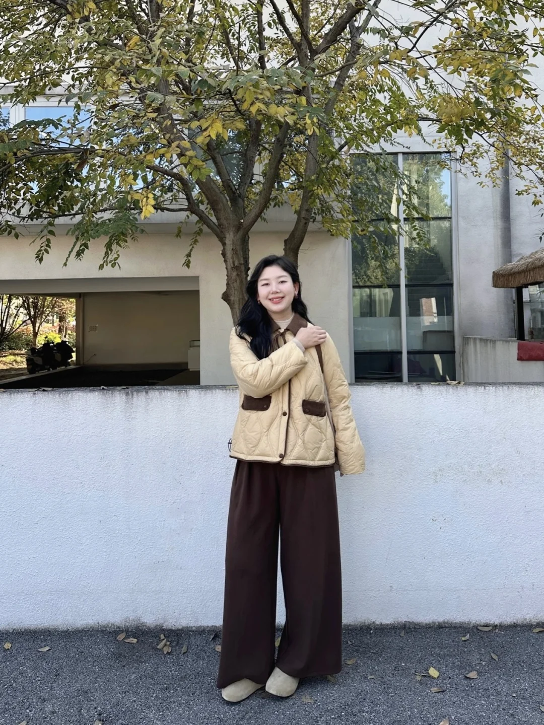 140斤｜虽然我胖 但我还挺会穿的😌💛🤎