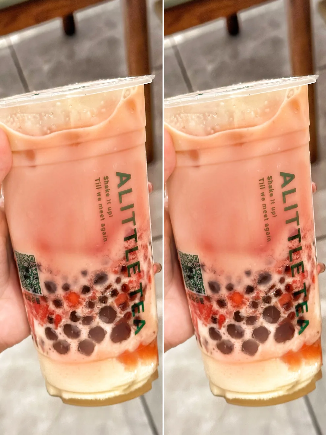 跟风点的奶茶。。。。。。。。😅果然真有点东西