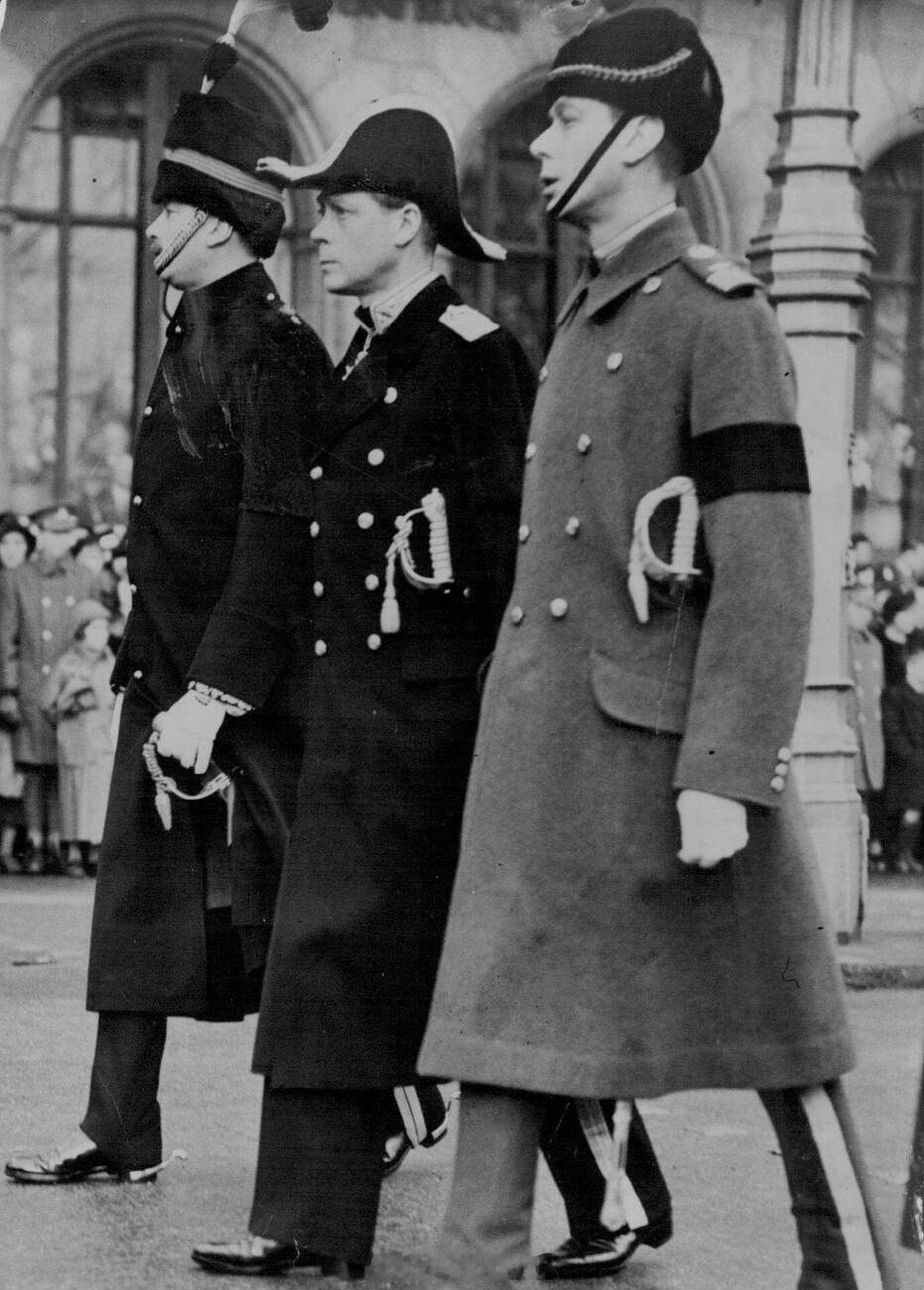 英国王室  9️⃣0️⃣年前的今天1936年1月28日，乔治五世的国葬在温莎城堡