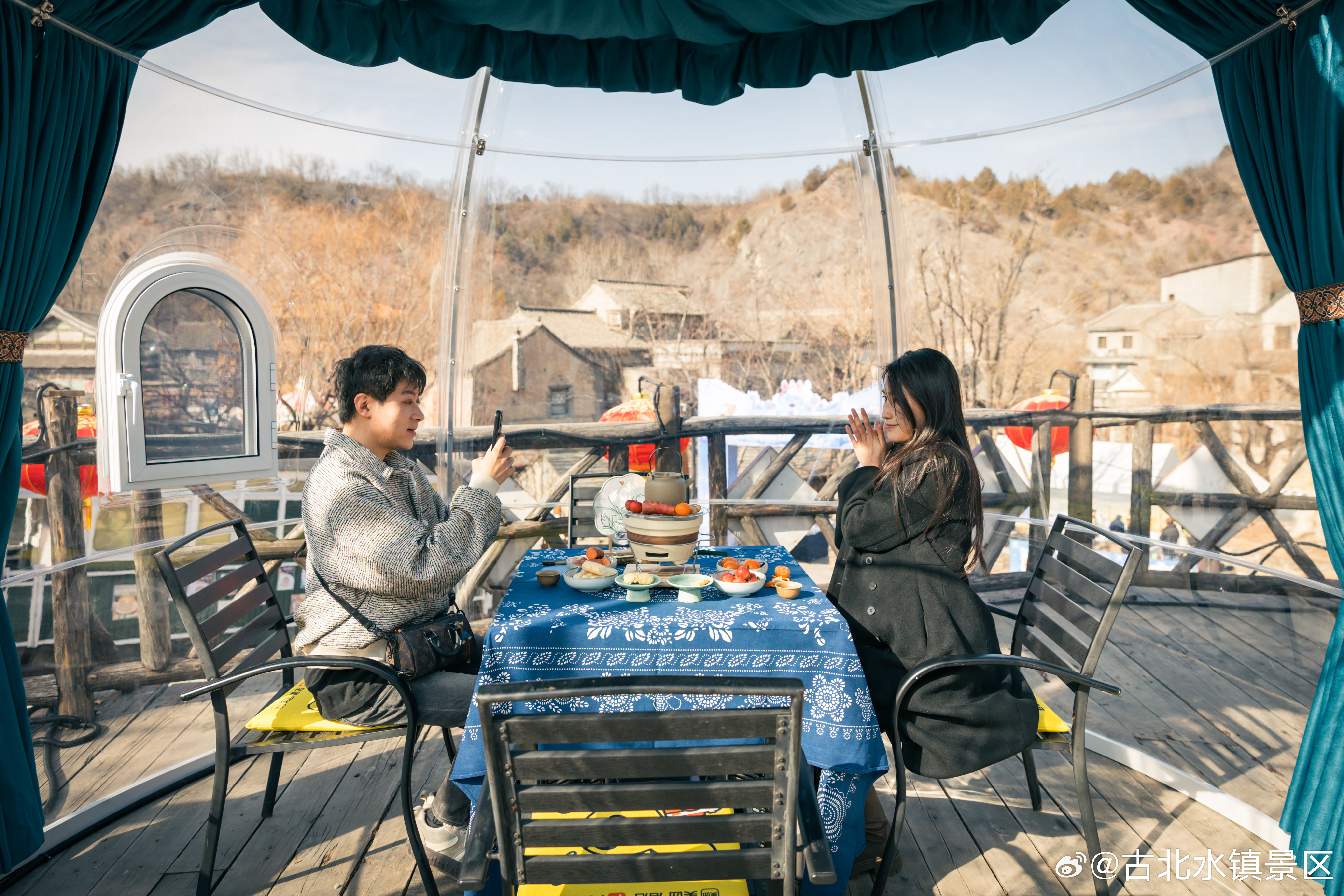 及时犒劳自己，丰盈的内心才能迸发由内而外的力量感早安，宝子们～#古北水镇# #司