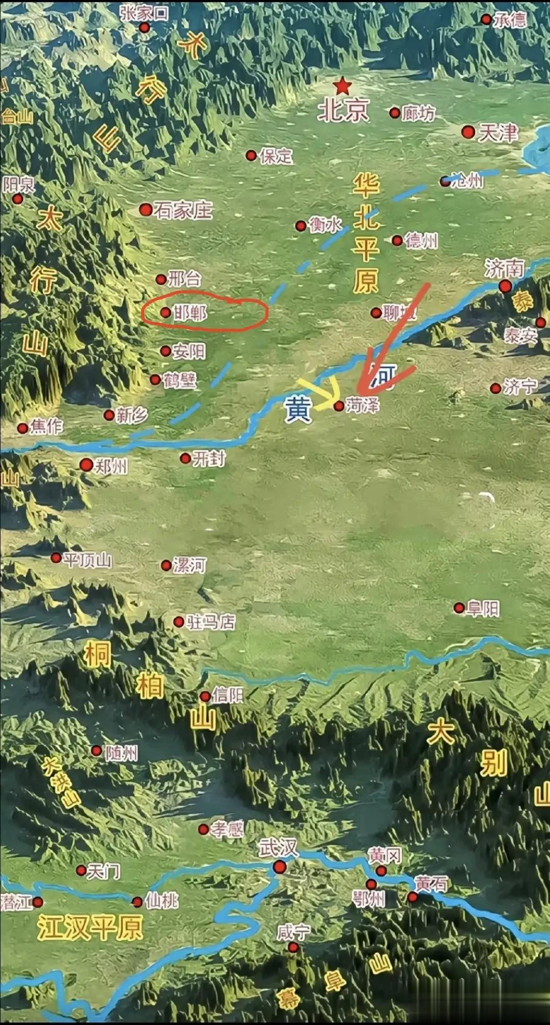邯郸奇怪的一个城市 除了赵国竟然没有其他的朝代在此地定都