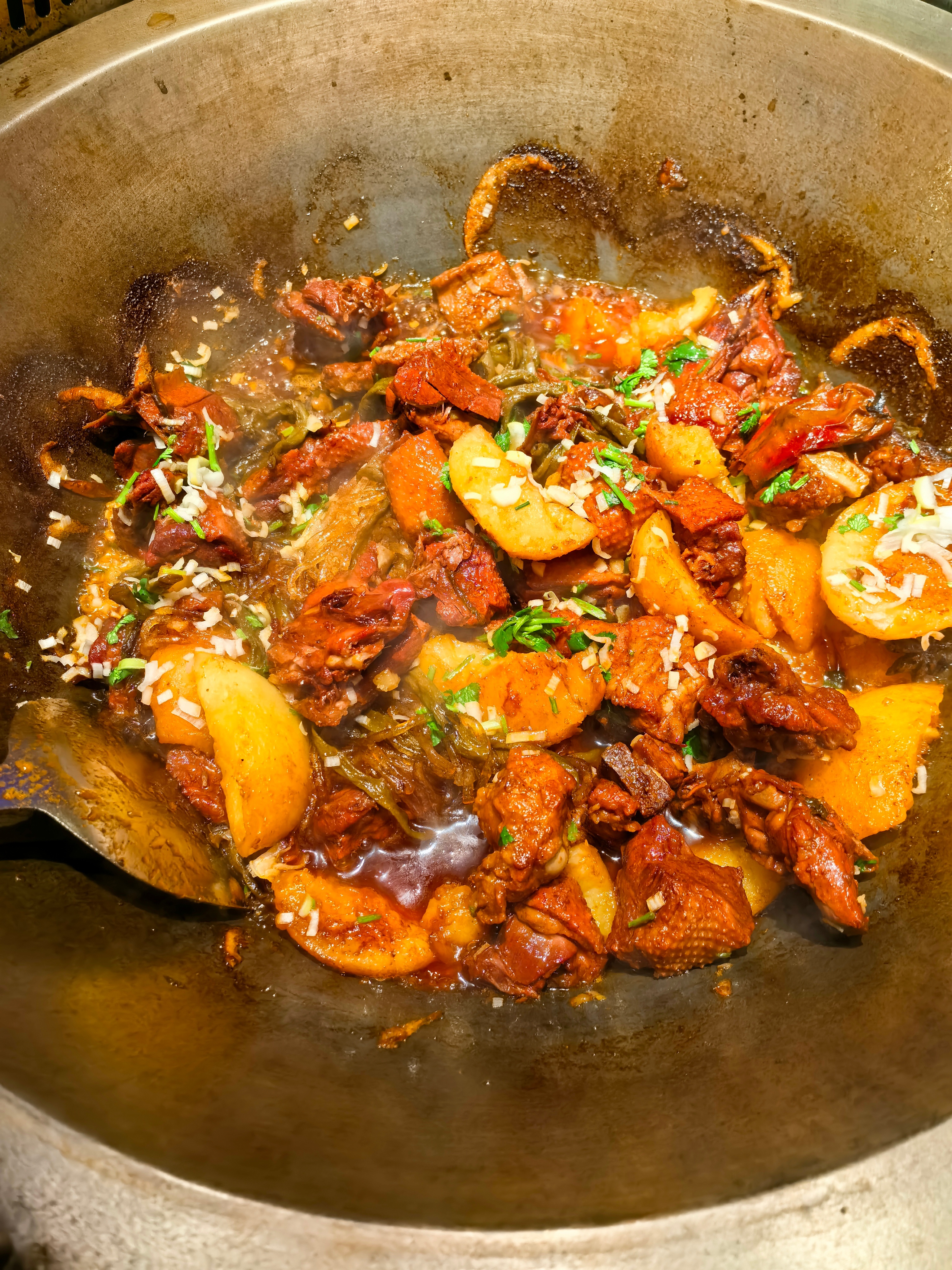 下了雪了，铁锅炖大鹅可以安排了哈尔滨