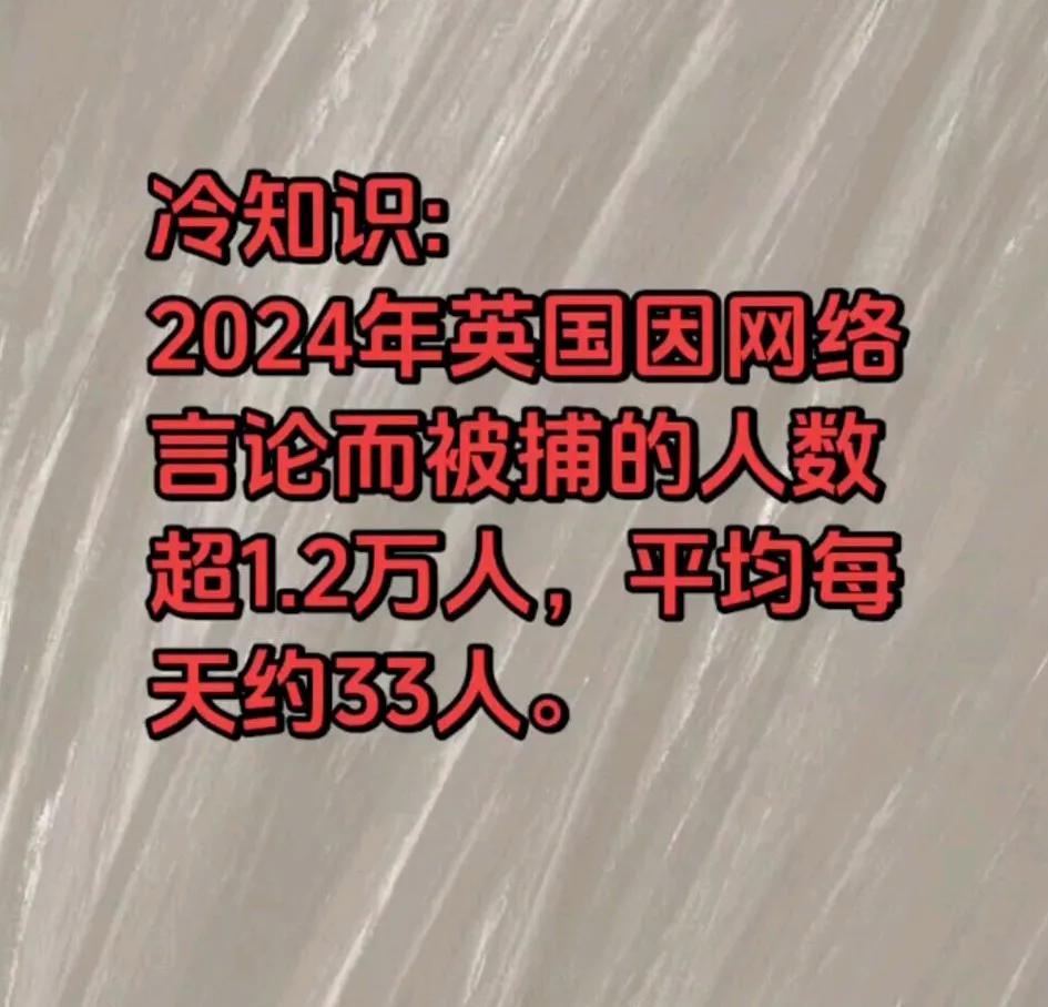 大英帝国🇬🇧判刑挺狠啊！动不动就几十个月！
   2024年英国因网络言论日