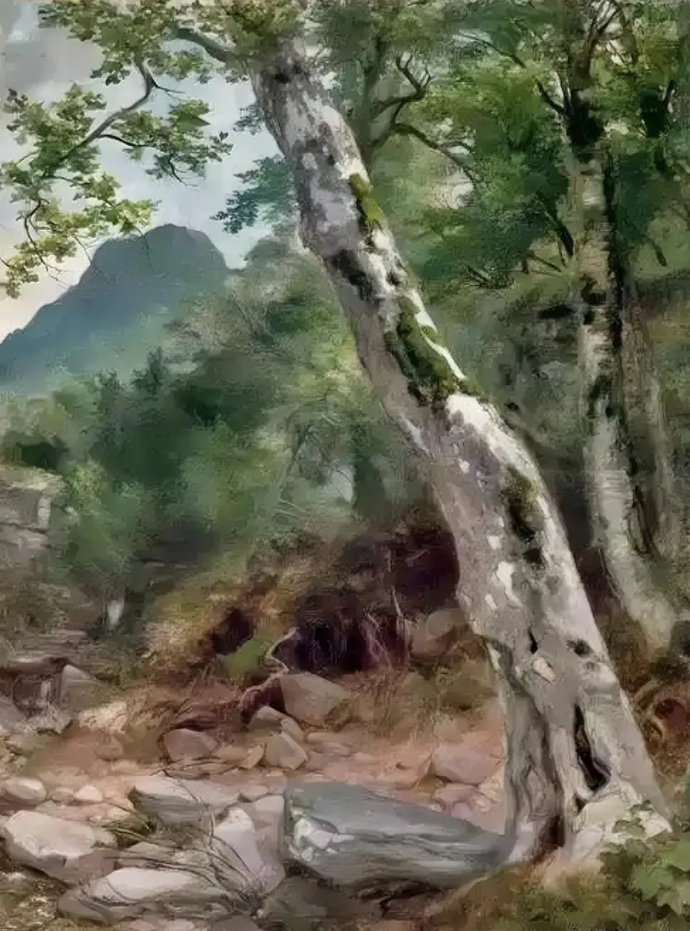 美国画家 Asher Brown Durand绘画作品欣赏遇见艺术遇见美好原创