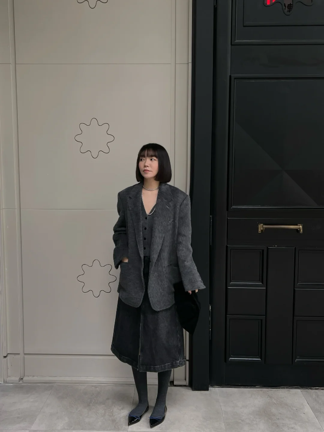 Cathy式格雷系穿搭