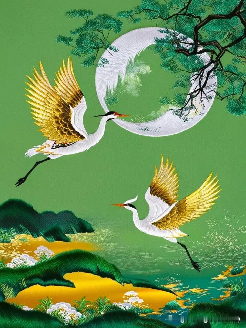《 念奴娇·舞韵流芳 》

古巫遗韵，舞翩跹，甲骨文中同字绘。
文武交织，万舞起