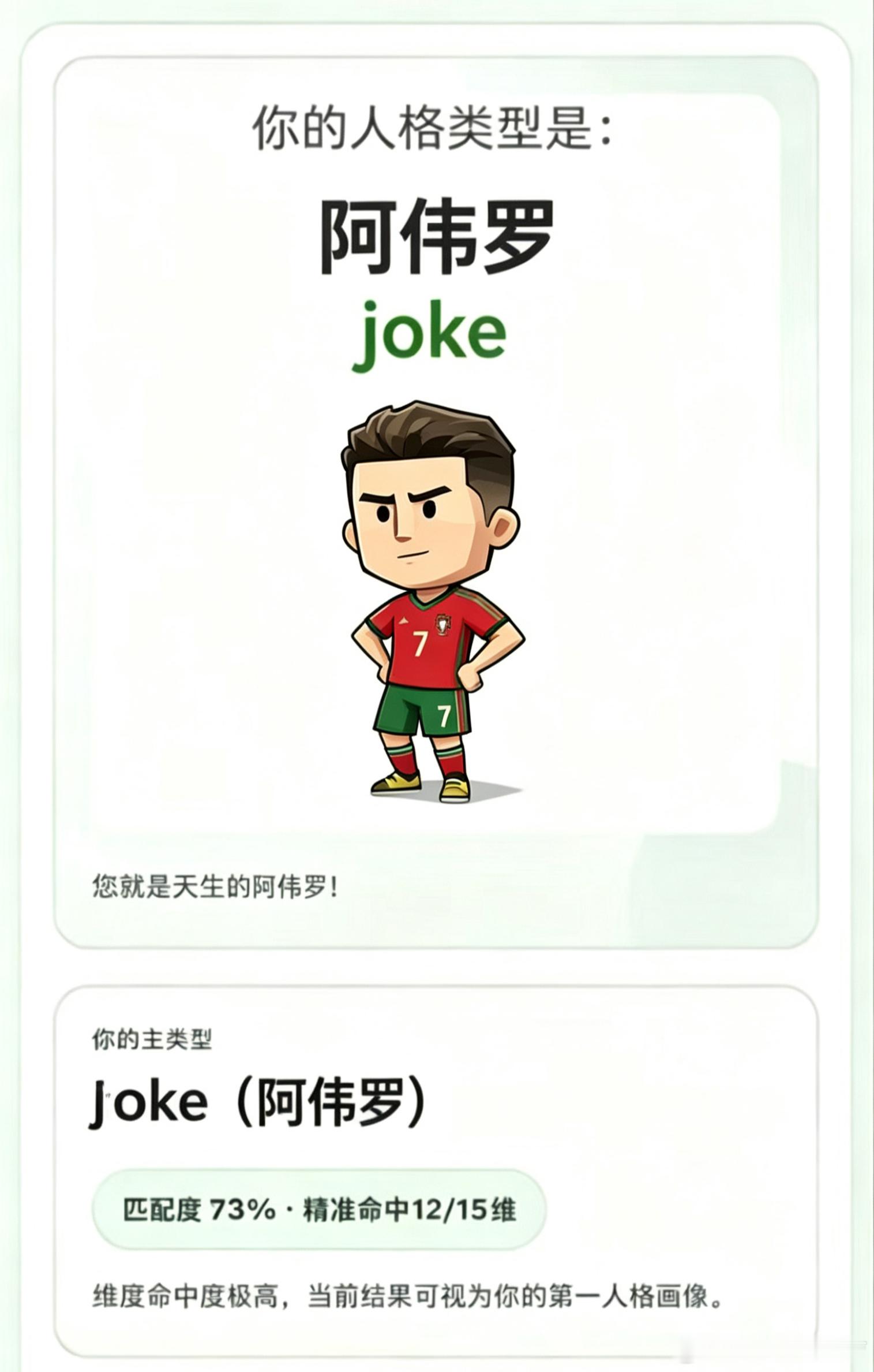 罗哥附体，吓人啊，别整IMSB人格测sbti要笑晕了