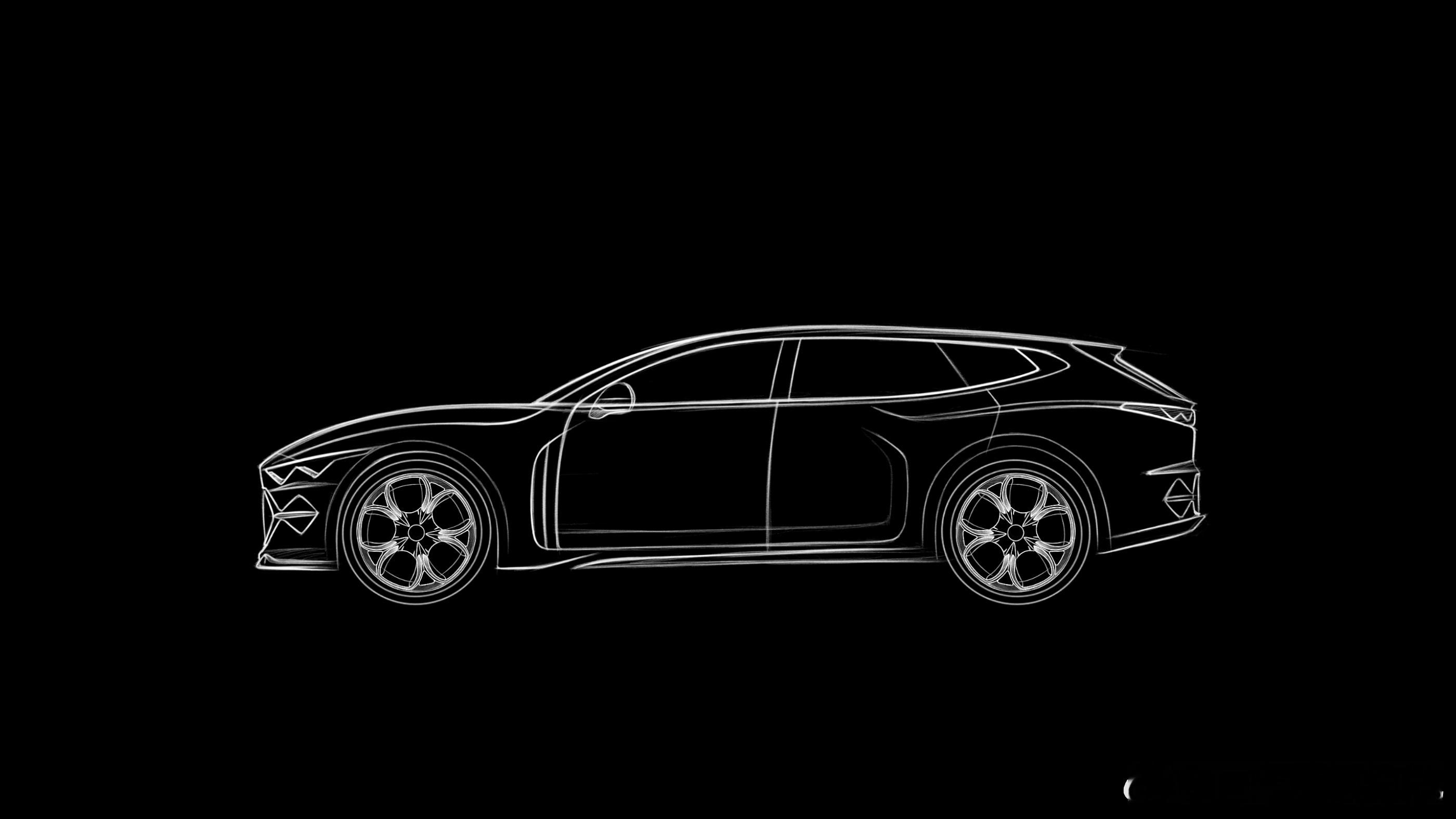 随手画方程豹GT草图第二弹来了~听说叫镁X~草图是假的！假的！剩下的ai转图就交