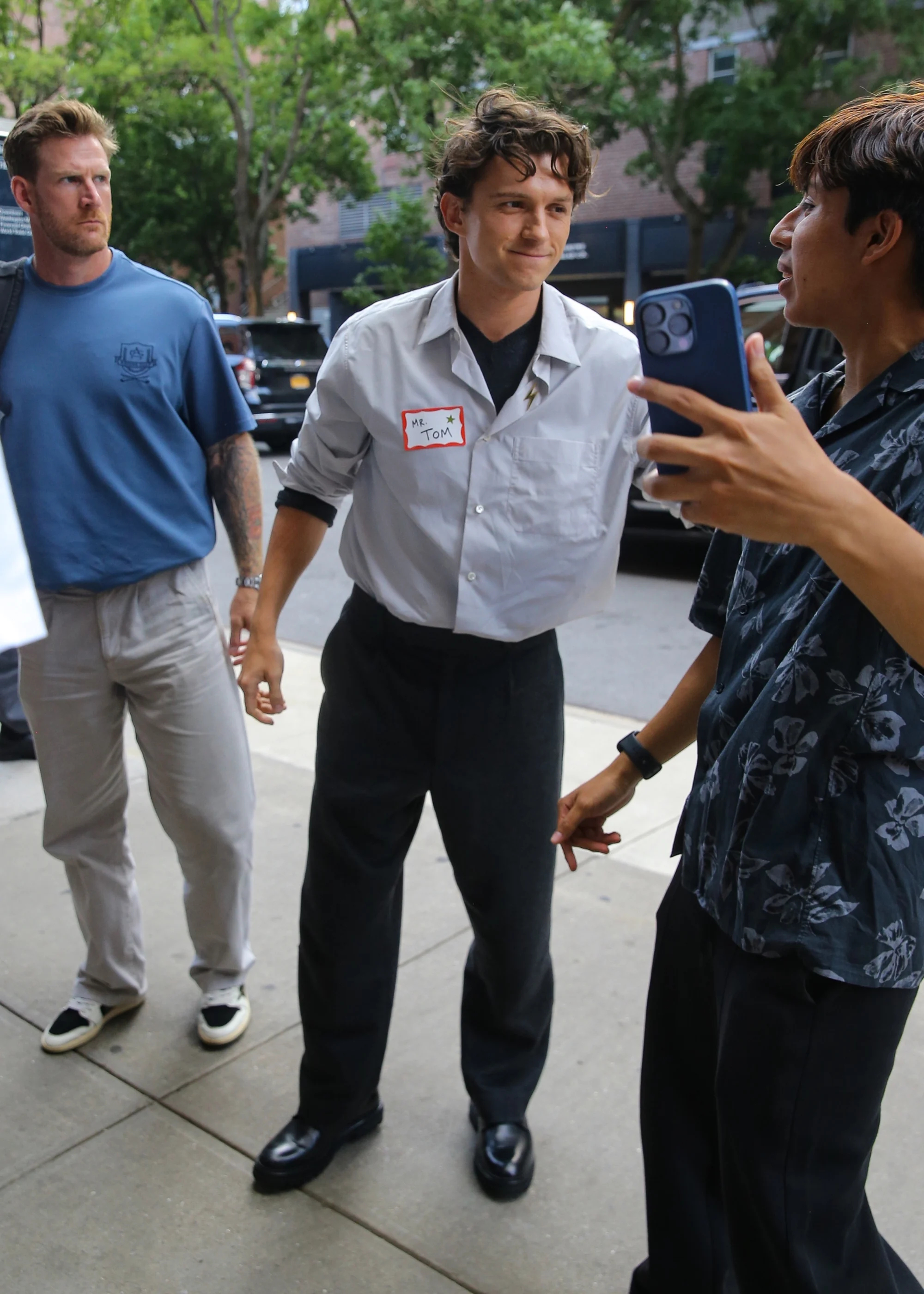 Tom Holland 近日在纽约 