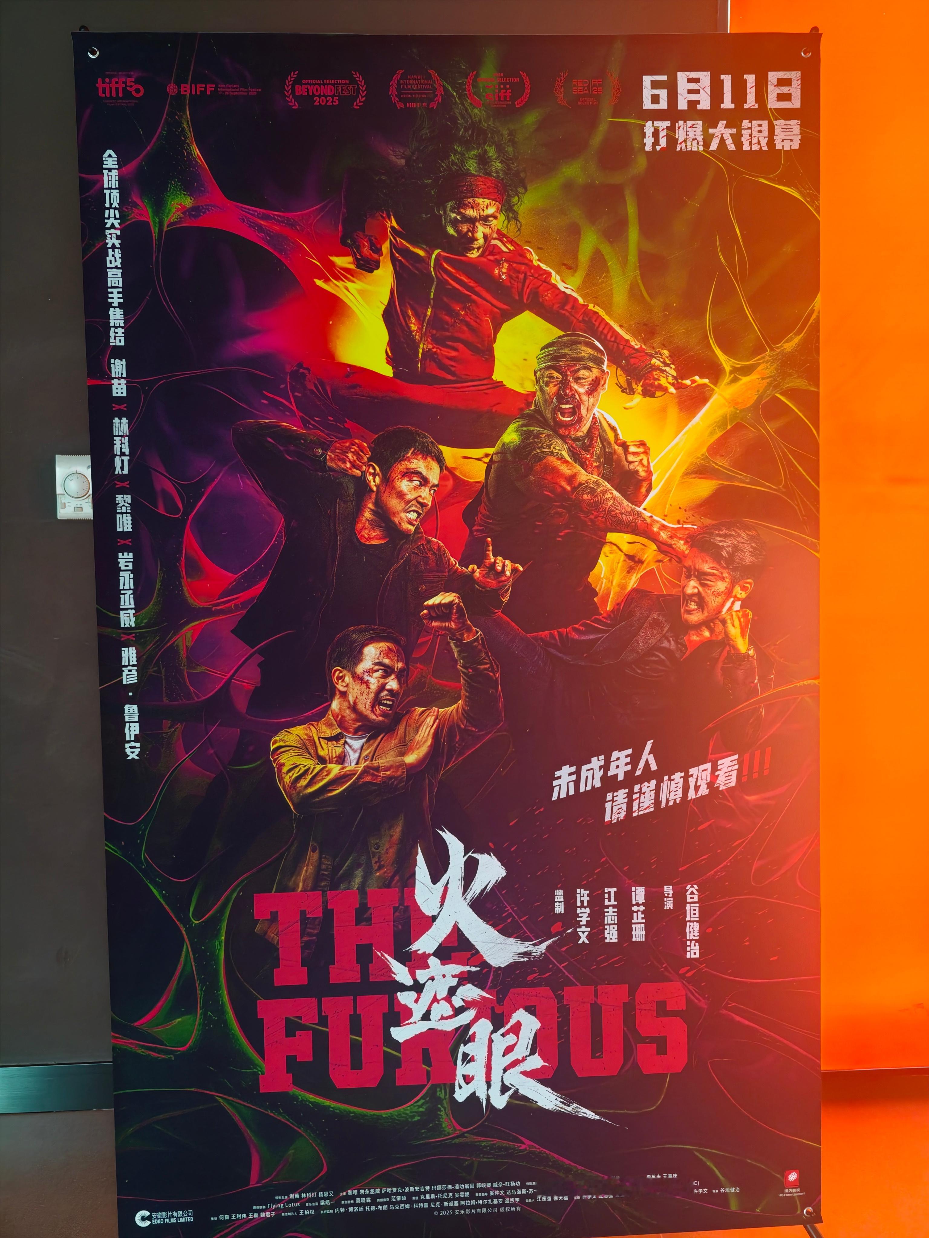 《火遮眼》里头每个人都跟练了金刚罩一样，谢苗第一次被踢脑门的时候我都感觉自己脑震
