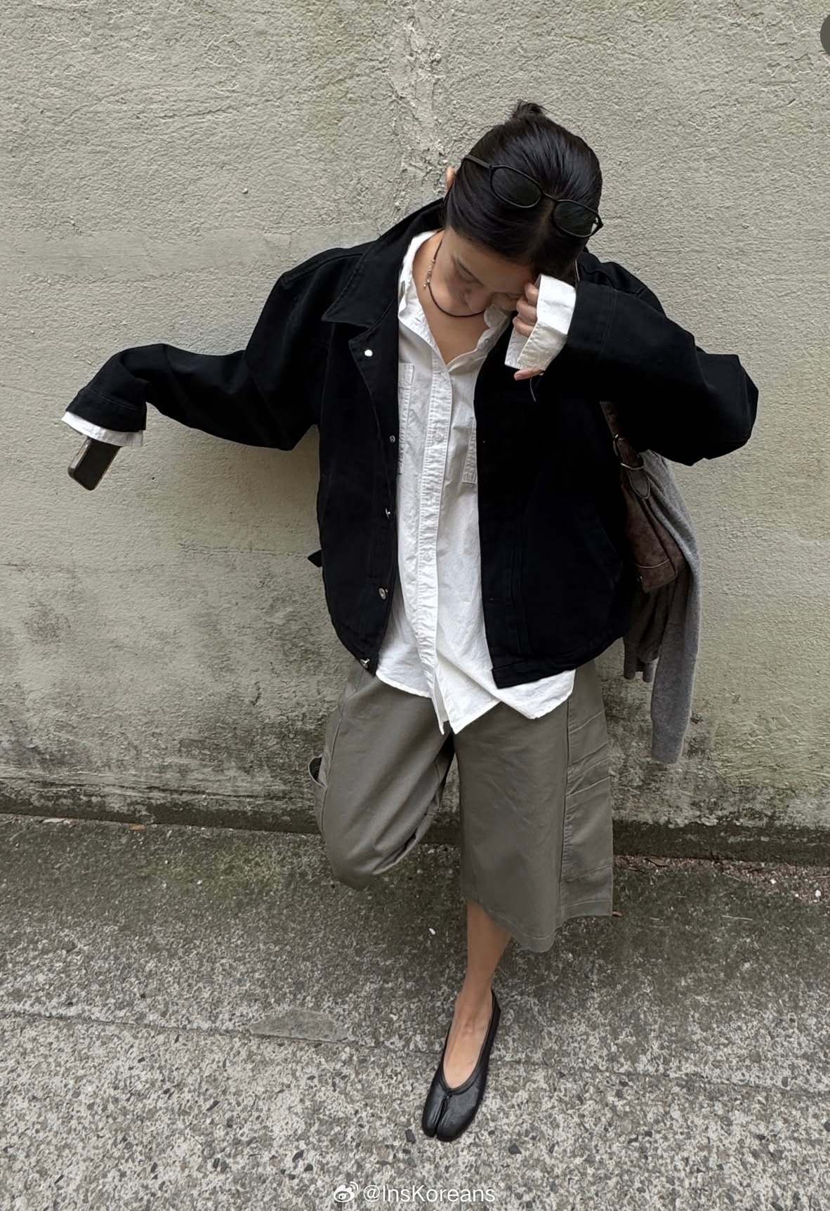 穿搭分享 连续更新第2765天韩国时尚女生日常搭配韩系穿搭超能新星汇新星v计划开