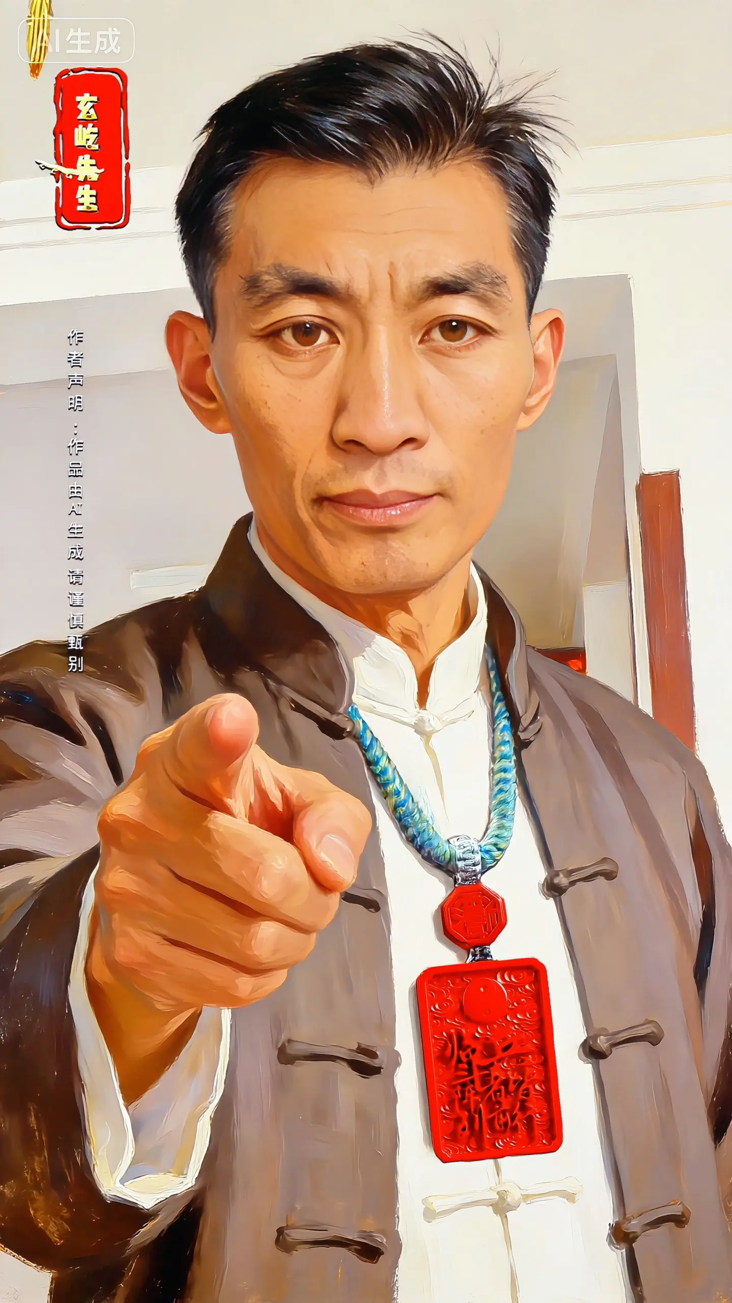 来了 玄屹先生吊坠