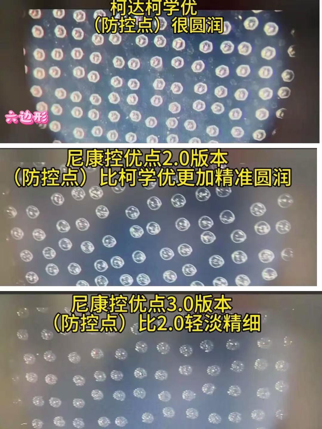 配镜干货｜避坑❗控优点 / 柯学优≠离焦镜片📸显微镜实拍拆解
很多配镜家长搞混