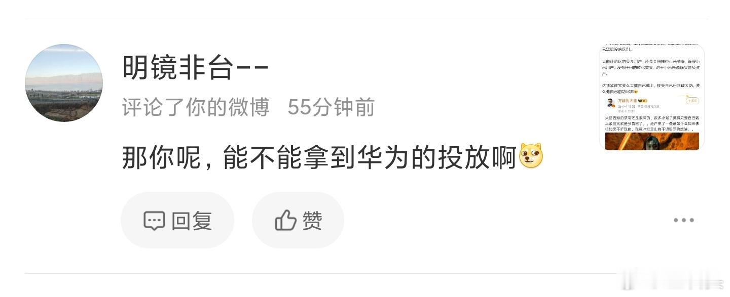 小米投玛卡，等于是要把一群用爱发电的米粉打成反派。换来的就是他们那群高度提纯粉的