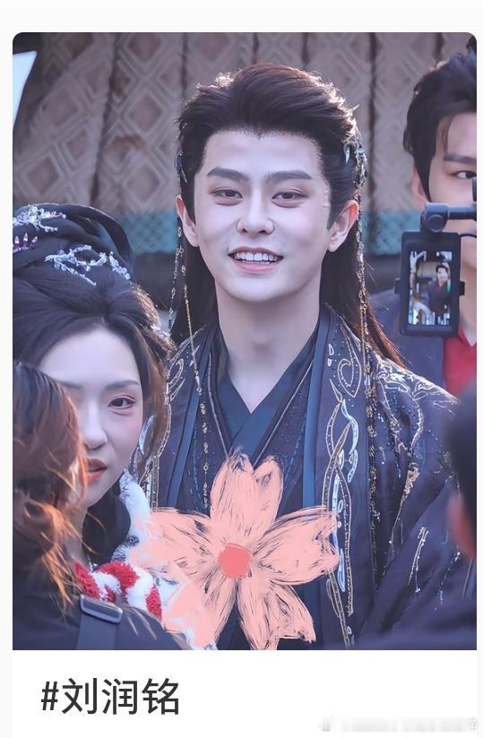 这就是演短剧版宣夜的……为了仿妆国超，卧蚕画的好刻意