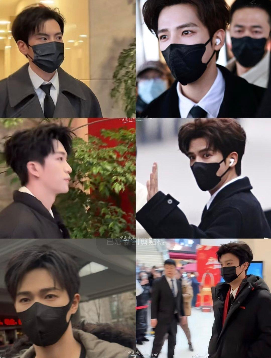 男明星们带妆彩排，想看谁的春晚