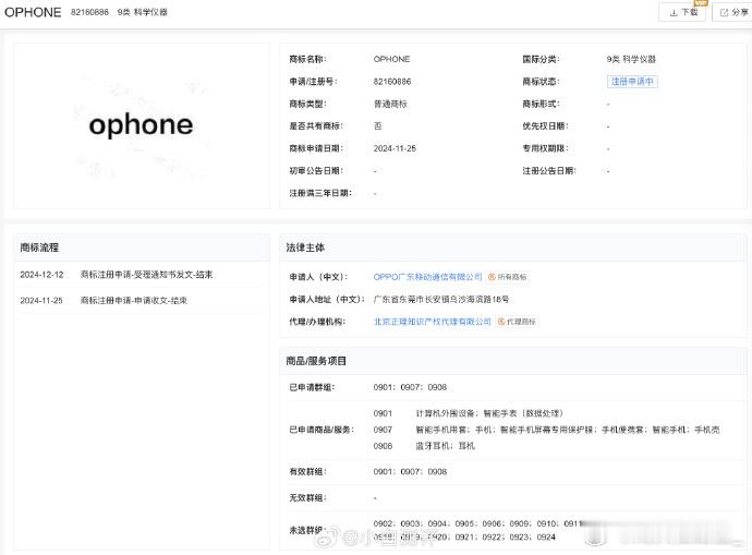 请KOL众口一言喊OPhone已经够尴尬了没想到还能申请商标[裂开] 