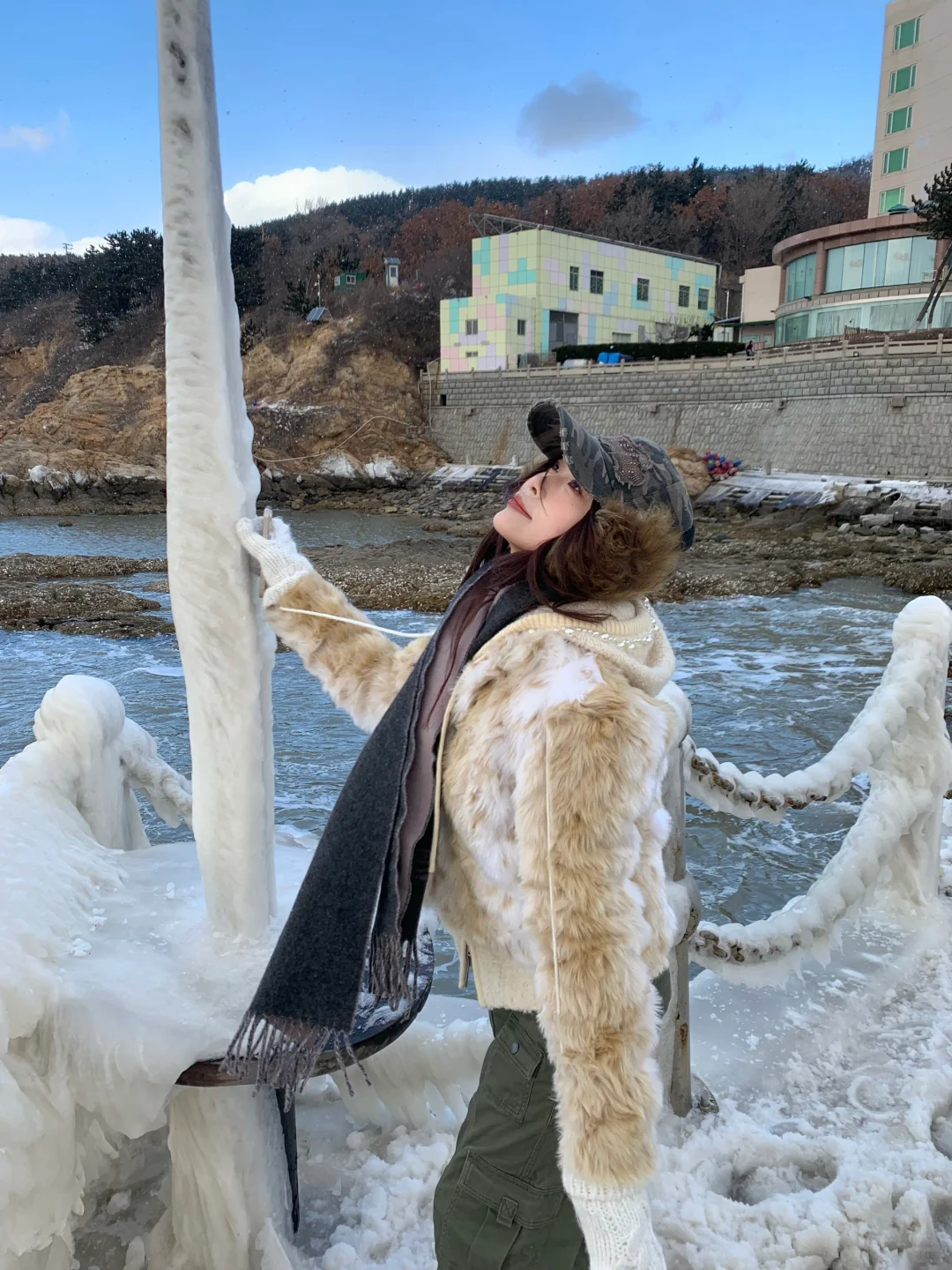 威海的冰河世纪好美❄️🌊🧊