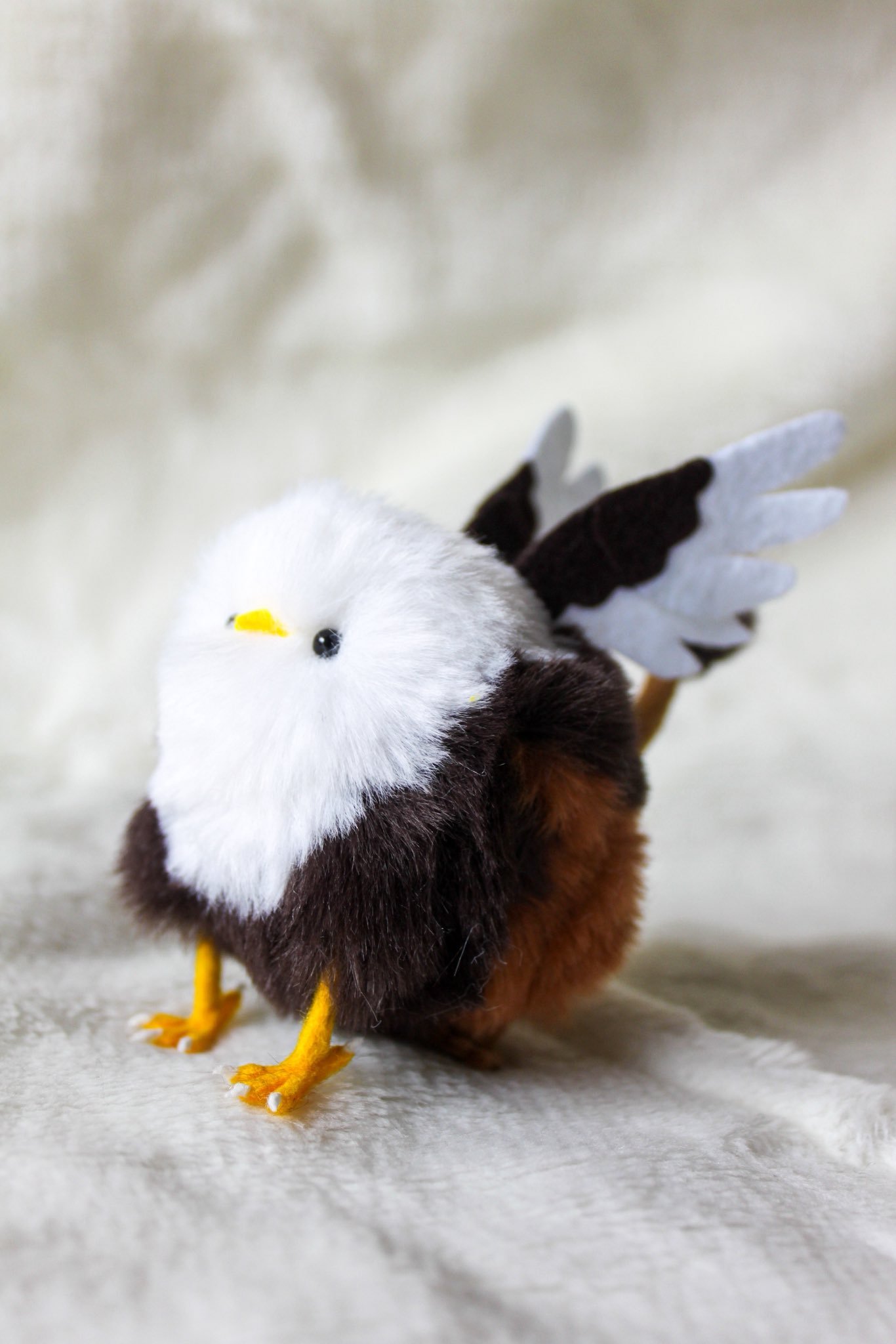 大宝的萌物种草 这位做出来的狮鹫是北长尾山雀变的吧~【推：Realta_Newe