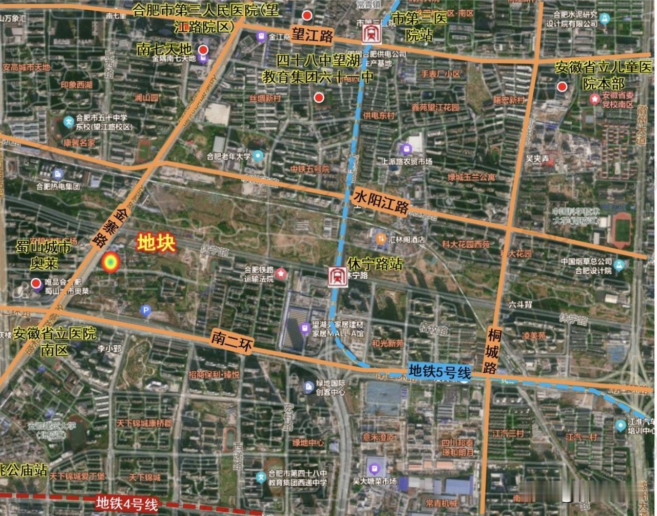 2026年包河区下半年供应计划～
预供地8宗地块，待供地面积约499亩，为城市更