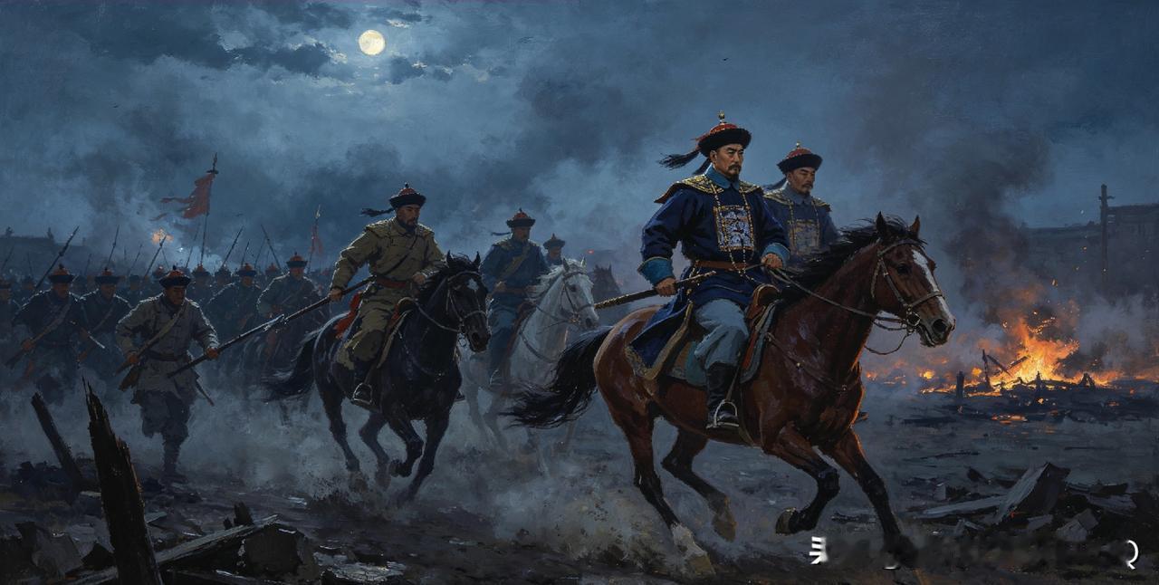 湘军牛庄决战，甲午战争中悲壮的一幕！
 
光绪二十一年二月初七至初八（1895年