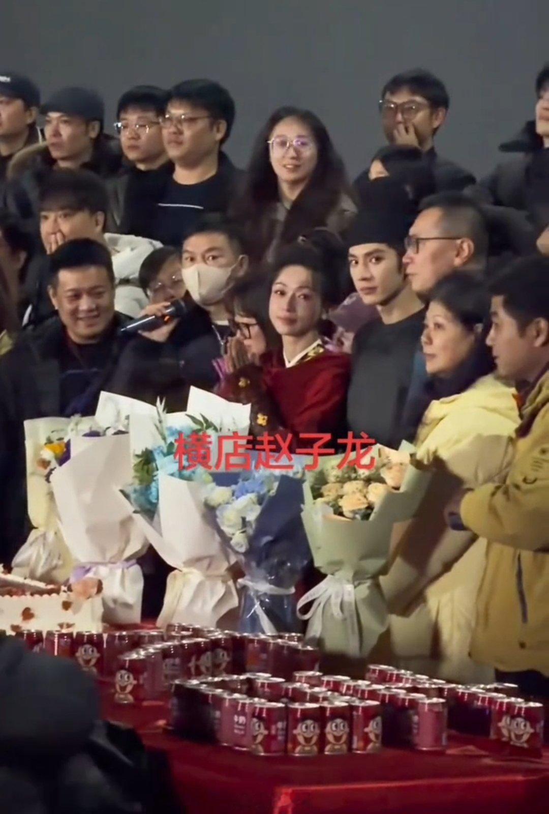 吴谨言陈哲远江山为聘杀青路透 