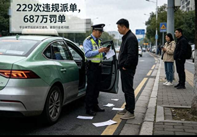 屡教不改229次！网约车平台违规派单被重罚，平台为何敢硬刚监管