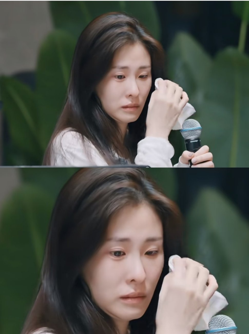 张碧晨这是素颜上综艺的吗……这素颜我是真羡慕了，皮肤白嫩的不像话，状态也很好！[