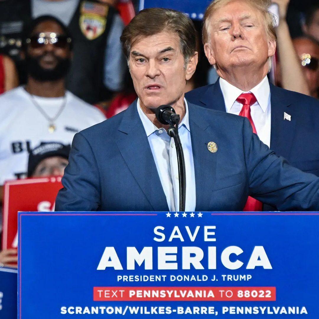 奥兹医生邀请爱泼斯坦参加情人节聚会美国司法部的文件显示，奥兹（现为特朗普政府的医