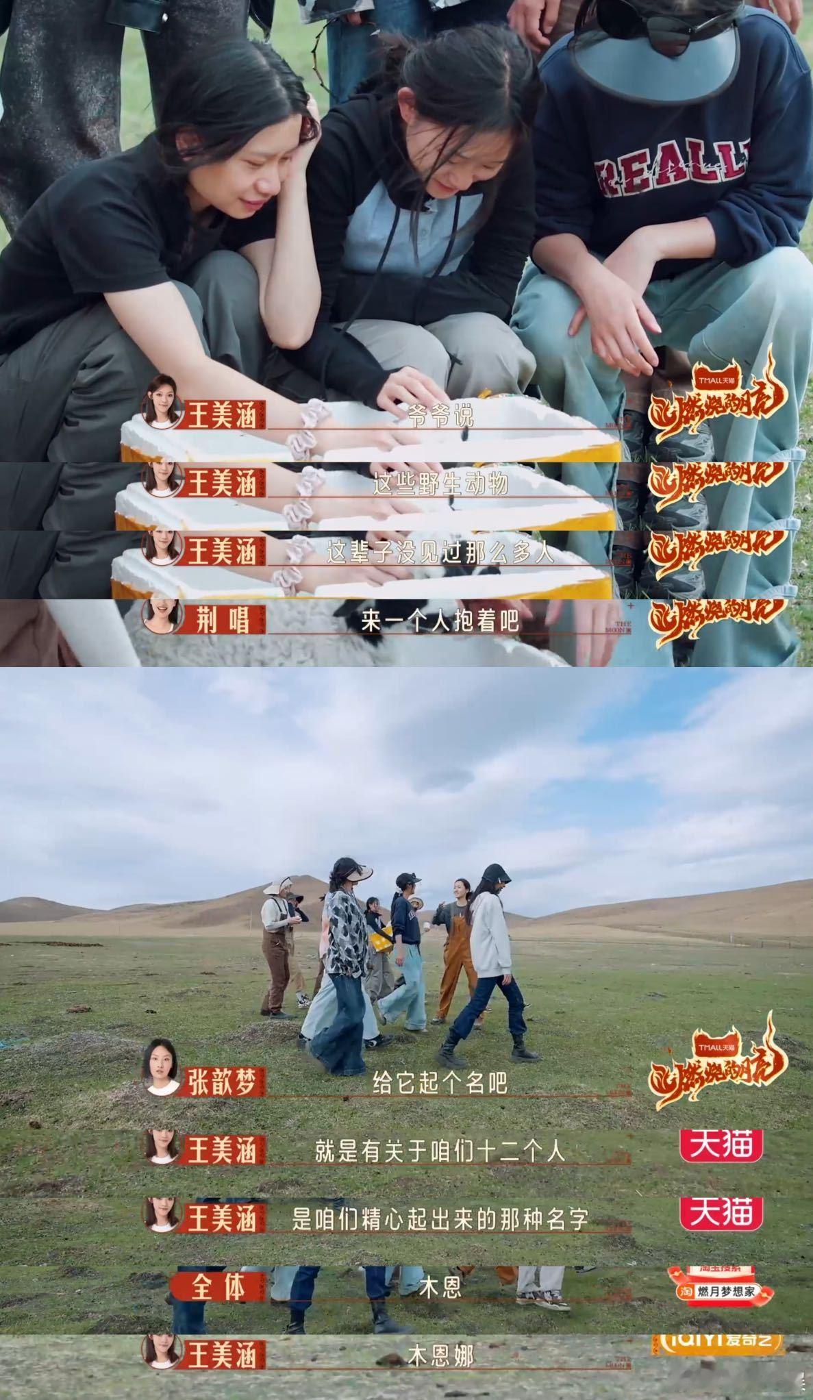 #燃烧的月亮收养被母羊遗弃的小羊# 当命运将小羊木恩娜推向困境时，燃烧的月亮的女