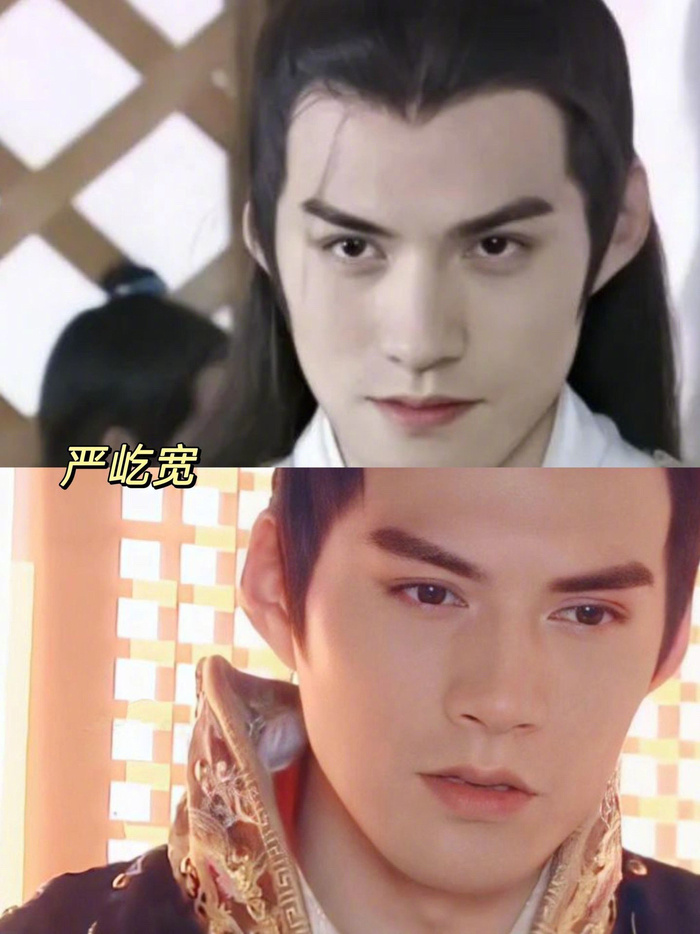 严屹宽 双男主 曾经的天涯四美之一，演双男主剧，很多观众表示接受不了，这张脸，还