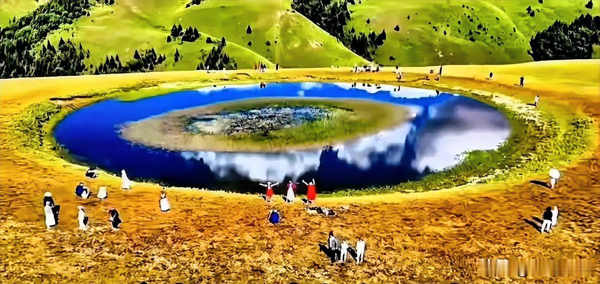 朝阳映天地。