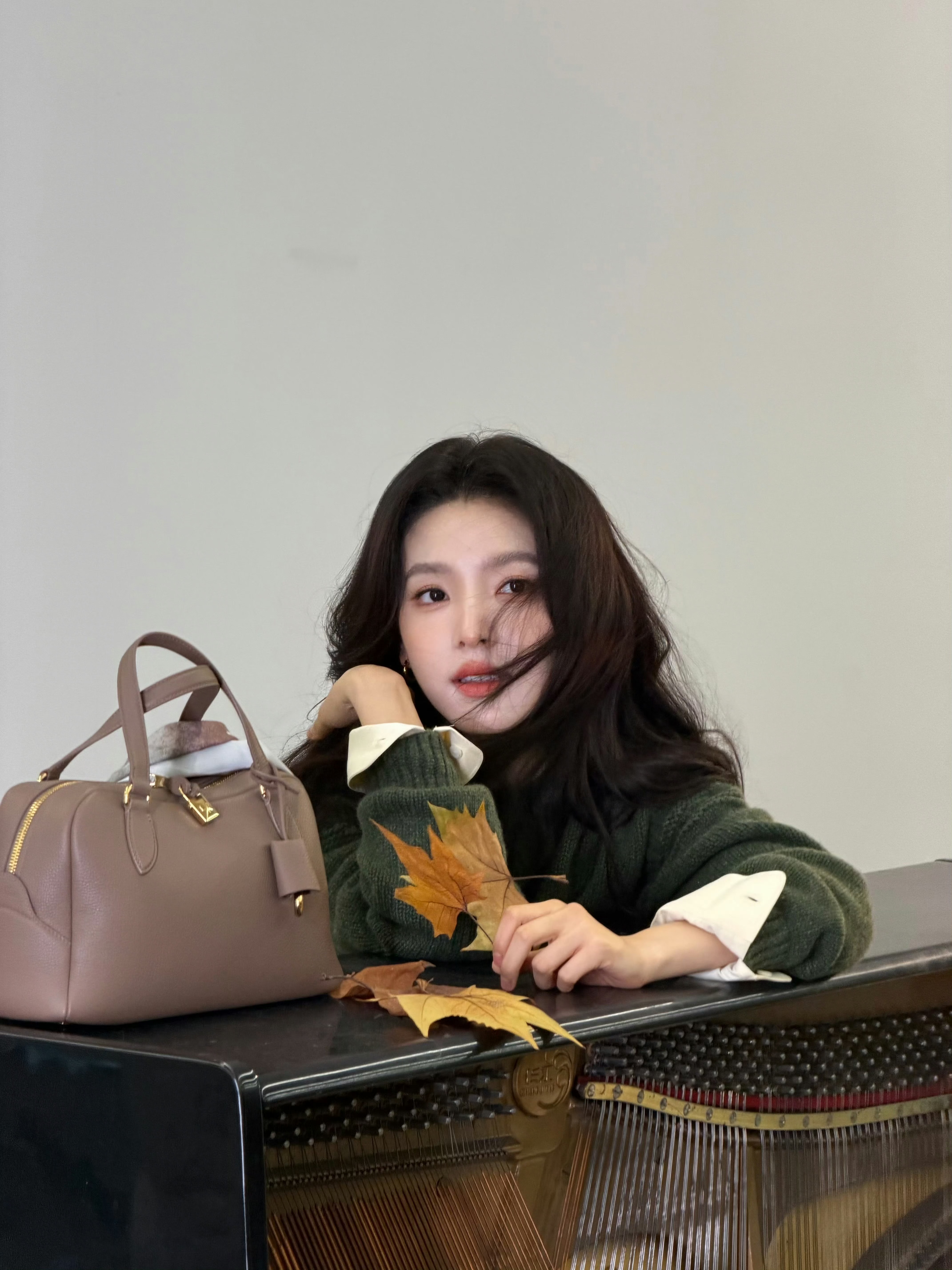 气质太干净了，是从青春小说里走出来的女主 