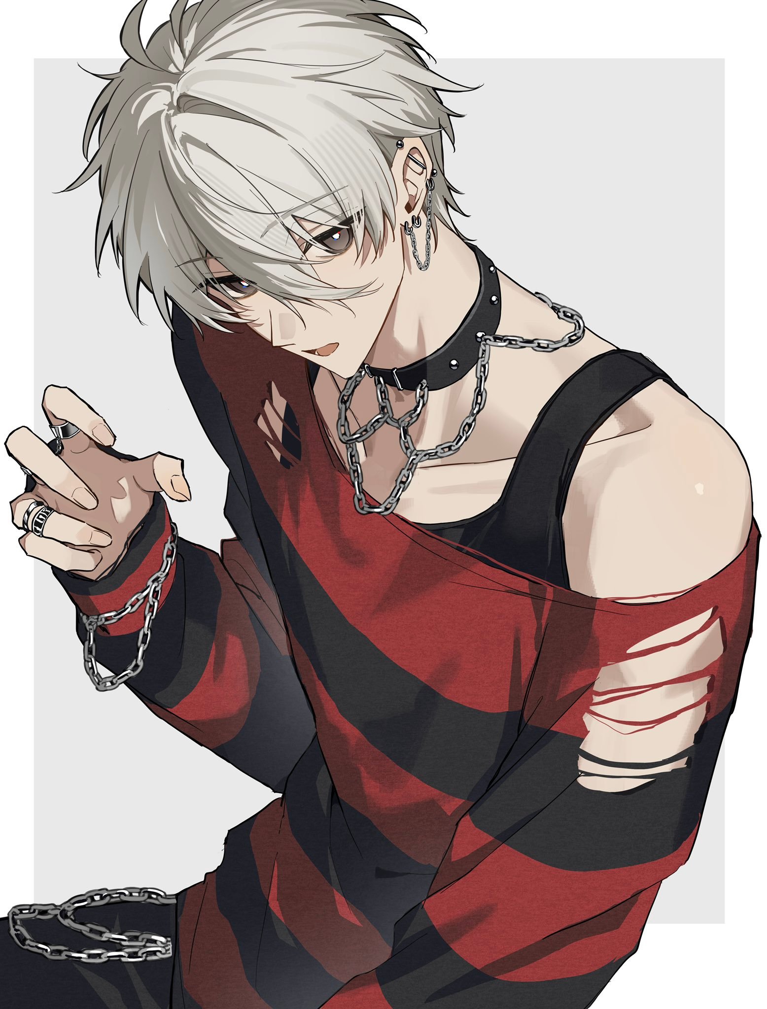 蓝色监狱凪诚士郎 凪诚士郎私服的杀伤力.绘：moonlight__121 