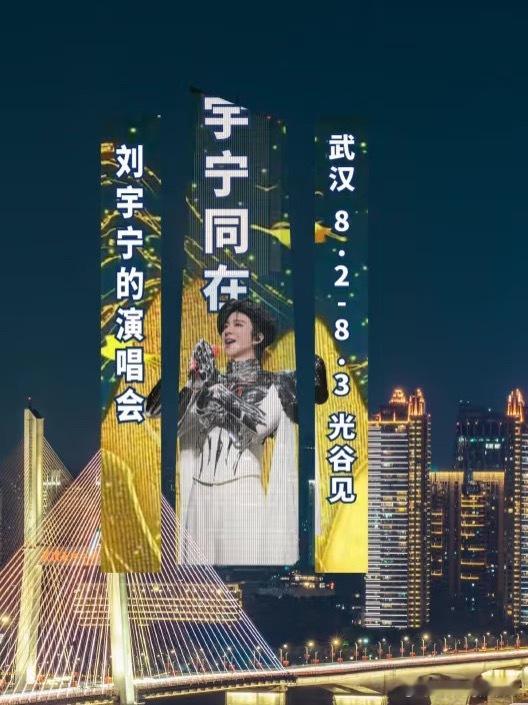 期待今晚刘宇宁武汉演唱会即将又是一场视觉与听觉盛宴👏👏🔥🔥 ​​​