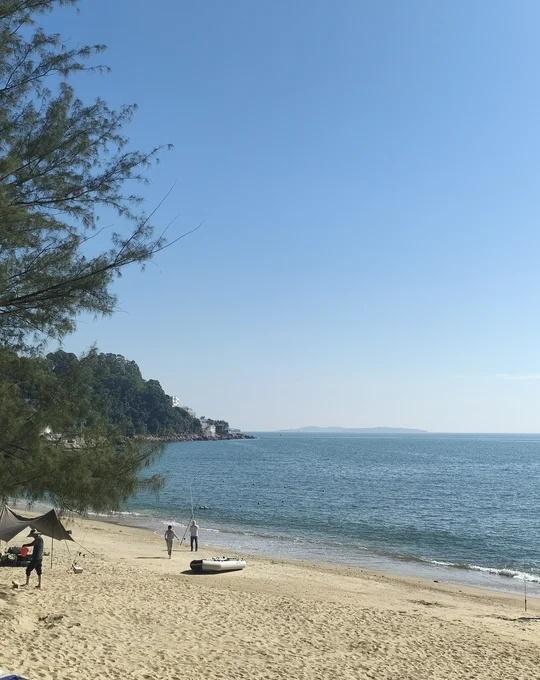 坪山-大鹏湾海滩 骑行路线
坑梓-金龟村-鱼沙涌沙滩-官湖沙滩 单程25公里
	